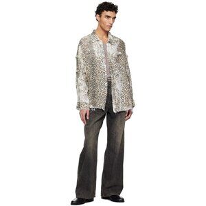 R13 Damon Pleated Jean Wide Leg Black Ellery Wash Loose Baggy Japanese Men's 38